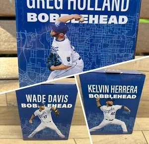 Herrera, Davis, Holland, KC Royals Bobblehead 2024 Full Set. Ships Fast! HDH. - Picture 1 of 21