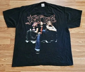Camiseta de Colección Rara Kittie Metal Band 2001 Oracle Concert Tour Y2K XL - Imagen 1 de 7