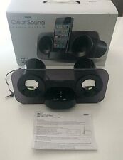 ✅Black iWorld Clear Sound Audio System Compatible With iPod, iPhone And MP3 ✅