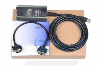 New PLC Cable for Siemens S7 200/300/400 6ES7 972-0CB20-0XA0 USB-MPI+ PC USB-PPI - Image 1 of 3