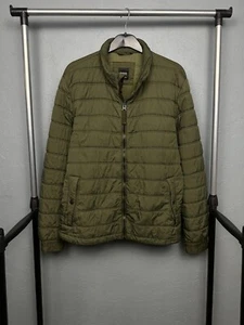 Hugo Boss Mens Quilted Nylon Insulated Jacket Size M - Picture 1 of 9