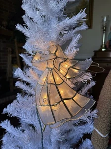 Seltener Vintage 1975 beleuchteter Engel Baumschmuck - Bild 1 von 6