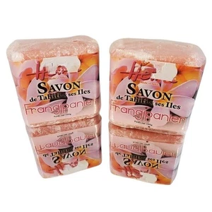 Savon De Tahiti Frangipani Sapone Naturale 100g Olio di Palma-Glicerina a Base Floreale - Foto 1 di 6