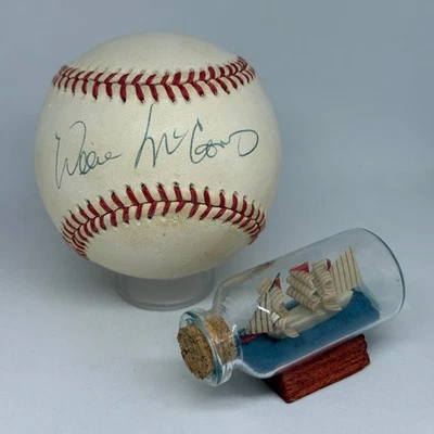 Willie McCovey signed Rawlings ONL Baseball JSA COA Giants HOF Auto A4048 - Image 1 of 3
