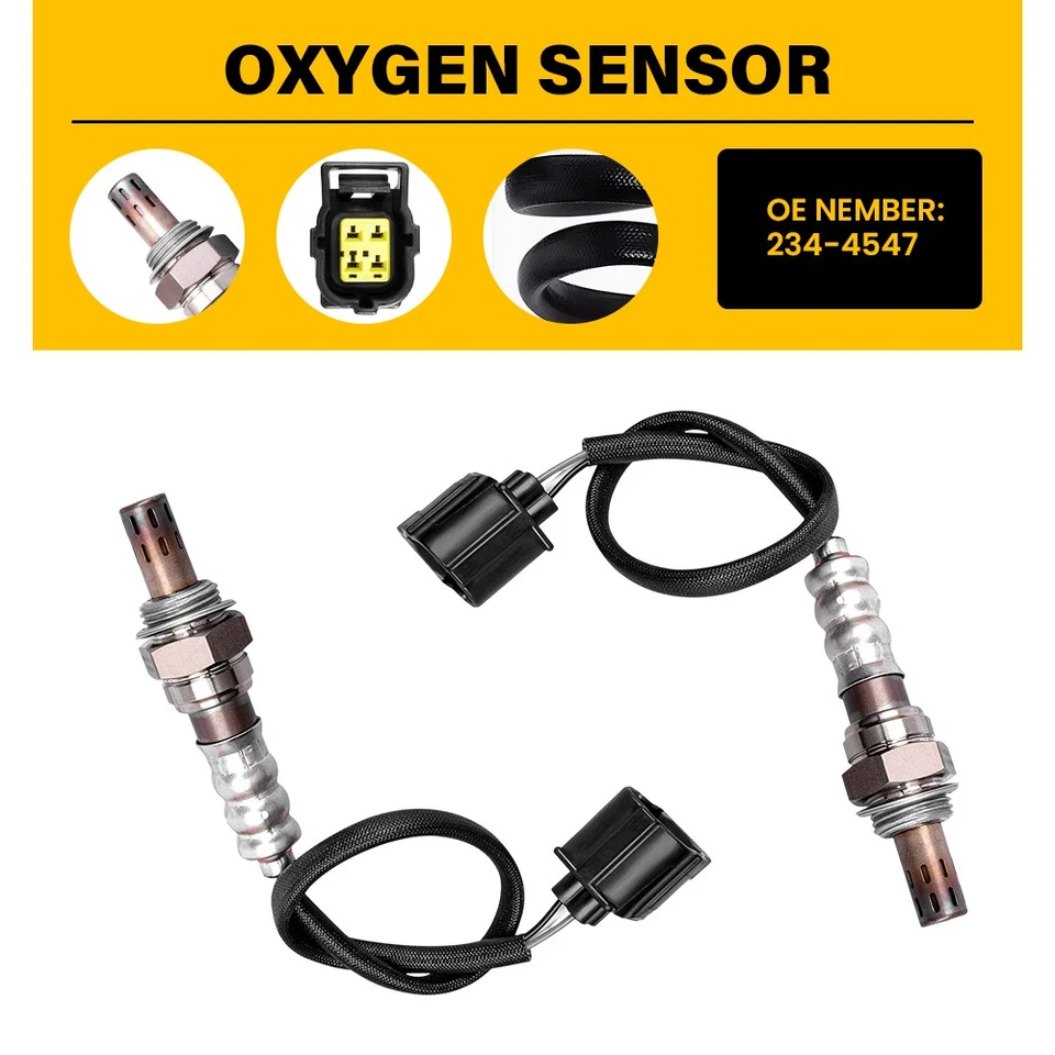2X Oxygen Sensor 234-4547 Perfect For Chrysler 200 2.4L L4 2011 2012 13 2014 EK - Image 1 of 4
