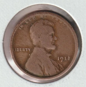 Rare 107 Year Old 1918 US Lincoln Wheat Penny Collection WWI World War WW1 Coin - Picture 1 of 2