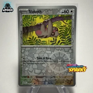 Slakoth 145/191 Reverse Holo Pokemon TCG: SV Surging Sparks MINT SHIPPED TODAY - Picture 1 of 2