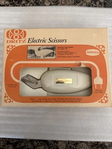 Vintage Dritz 716 Electric Scissors, Corded, Tested And Working - Picture 1 of 3