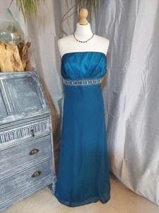 Gorgeous Monsoon Dress Size 14 Green Classic Elagant Wedding Ascot Cruise - Picture 1 of 6