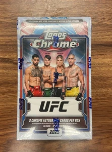 2025 Topps Chrome UFC Hobby Box - Picture 1 of 1