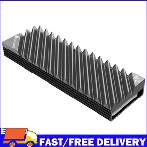 SSD Hard Disk Heat Sink Aluminum Heat Dissipation Fin with Thermal Pad for PC - Afbeelding 1 van 12