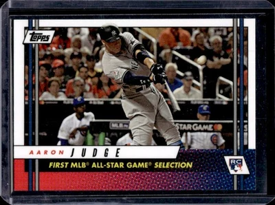 2017 Topps On-Demand Rookie Class Aaron Judge ROY Award Winner RC #J6 Yankees - Image 1 of 2