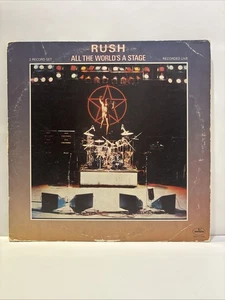 RUSH All the World's A Stage (1976) Vinyl 2xLP Record Set Mercury SRM-2-7508 - Picture 1 of 12