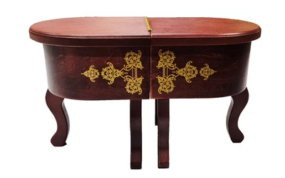 American Girl Cecile & Marie-Grace Parlor Wood Desk & Seat - Retired 2011 - Image 1 of 4