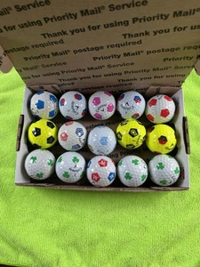 15 Callaway Truvis Chrome Soft White 5A/4A Near Mint Used Golf Balls - Picture 1 of 2