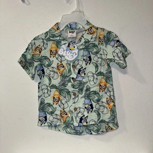 Bluey Boys outfit 100% cotton Shirt & Short size 4 toddler - Picture 1 of 7