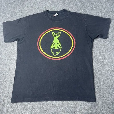 Vtg 1990s Fishbone Single Stitch T-shirt Punk Rock Ska Band Tee Concert Tour 90s - Image 1 of 4