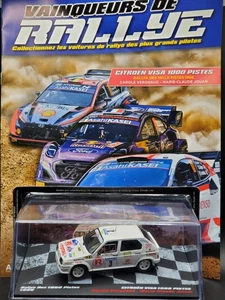 Citroen Visa 1000 Pistes Rally Des 1000 Pistes 1986 Altaya 1/43 NEUF - Foto 1 di 4
