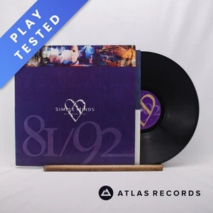 Simple Minds Glittering Prize 81/92 A- B- Remastered LP Vinyl Record - EX/EX - Picture 1 of 10