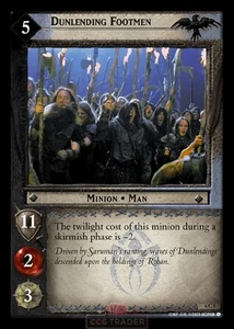 LOTR TCG 6C3 Dunlending Footmen Ents of Fangorn - Picture 1 of 1