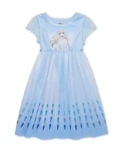 Toddler Girls Fantasy Nightgown - Disney Frozen Size 2T - Princess Elsa - NWT - Picture 1 of 5