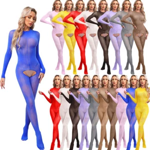 Mujer Bodystocking Babydoll Body Regular/Sin Entrepierna Mono Entrepierna Abierta - Imagen 1 de 120