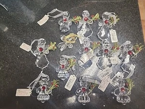 11 Kissing Krystals ANGEL Mistletoe Christmas Ornament by Ganz & Other - Picture 1 of 5