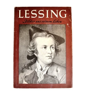 1st Edition Book - Lessing Bilder ausseinem Leben Pictures from his life 1958 - Foto 1 di 3