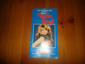 Vintage Moulin Rouge Program starring CHARO at the Las Vegas Hilton EC - Picture 1 of 6