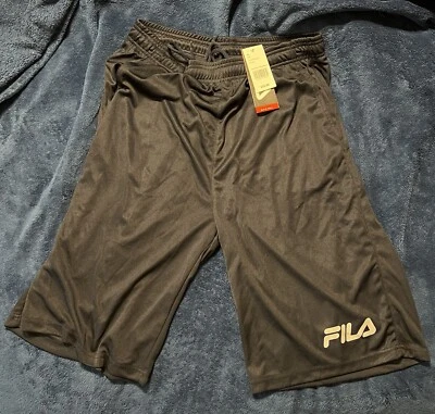 Fila Men's Shorts Big & Tall Interval Performance Jersey Shorts Black - Image 1 of 3