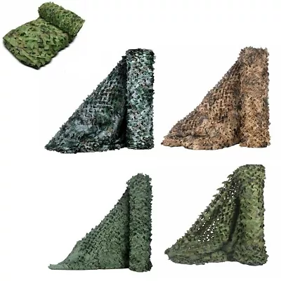 Camo Netting, Camouflage Tarp Mesh Net,Waterproof for Sunshade,Hunting,Camping - Image 1 of 4