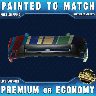 NEW Painted To Match Front Bumper Replacement for 2014-2016 Subaru Forester 2.5L Foto 1 de 4