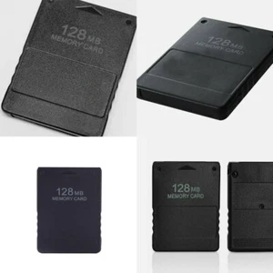 US 2 Pack 128 MB Memory Card Data Card For Sony PS2 Game Console Accessories - Picture 1 of 12