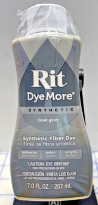 Tinte líquido Rit Dyemore, gris escarcha 7 fl oz (paquete de 1) Foto 1 de 4