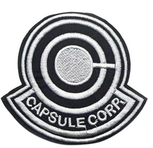 Dragon Ball Z Capsule Corp Logo Embroidered Iron on Patch  - Picture 1 of 1