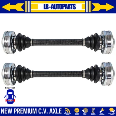 Se adapta a 1989 1990 1991 1992 1993 1994 BMW 525I Par trasero izquierdo derecho eje CV Foto 1 de 4