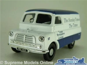 BEDFORD CA MODEL VAN LORRY TRUCK THE TIMES NEWSPAPER 1:43 SCALE CORGI CLASSIC K8 - Picture 1 of 3