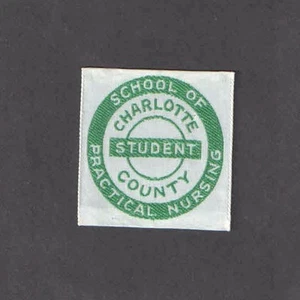 Parche Estudiante Escuela de Enfermería Práctica del Condado de Charlotte de Colección Florida - Imagen 1 de 3