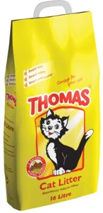 Thomas Cat Litter 16ltr Highly Absorbent Reliable Cat Hygiene Simply Clean - Picture 1 of 1