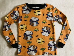 Snoopy Halloween Kids 2 Piece Pajama Set Size 5T - Picture 1 of 9
