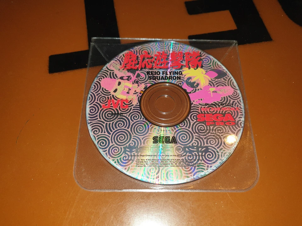 ## Sega Mega-Cd - Keio Flying Squadron демо-диск (только умереть CD / диск только) ## - Изображение 1 из 1