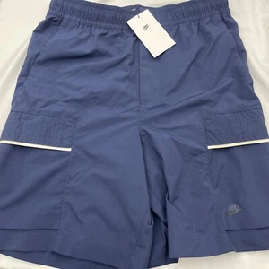 Nike Sportswear Woven Shorts Men’s Athletic Wear Navy Size Small DM6690-410 New - Picture 1 of 11