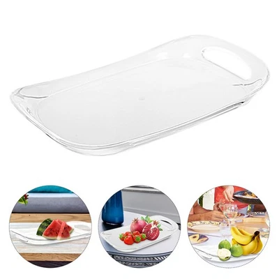  1 stück Acryl Haushaltsablage Milch Tee Lagerablage Kaffeetablett (sortierte - Bild 1 von 4