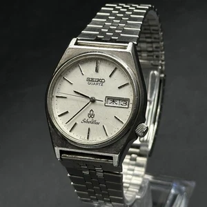 Vintage Seiko Quartz SilverWave 8229-7040 Men’s Working Watch Japan - Picture 1 of 11