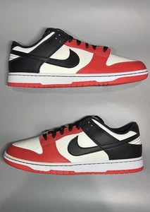 Nike Dunk Low EMB x NBA 75th Anniversary - Bulls 2021 - Size 11.5 - Picture 1 of 7