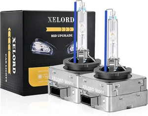 D1S 8000K Xenon Lampada 35W 12V HID Alta Luminosità Auto Fari Lampadine(Confezio - Foto 1 di 12