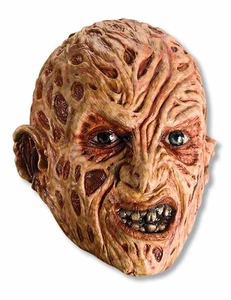 Nightmare On Elm Street Freddy Vinyl Costume Mask Adult One Size - Picture 1 of 1