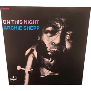Archie Shepp On This Night 1965 LP Impulse Jazz Stereo Vinyl Record - Picture 1 of 7