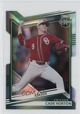2022 Panini Elite Extra Edition Status Die-Cut /50 Cade Horton #7 - Image 1 of 2