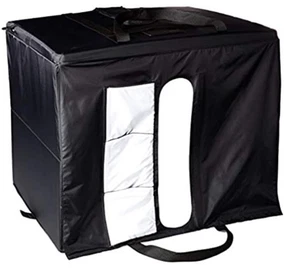 Amazon Basics Portable Foldable Photo Studio Box with LED Light - 25 x 30 x 25in - Picture 1 of 2